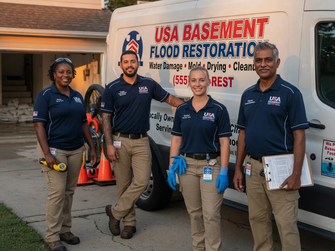 Basement Flood Cleanup company in Bowers, PA