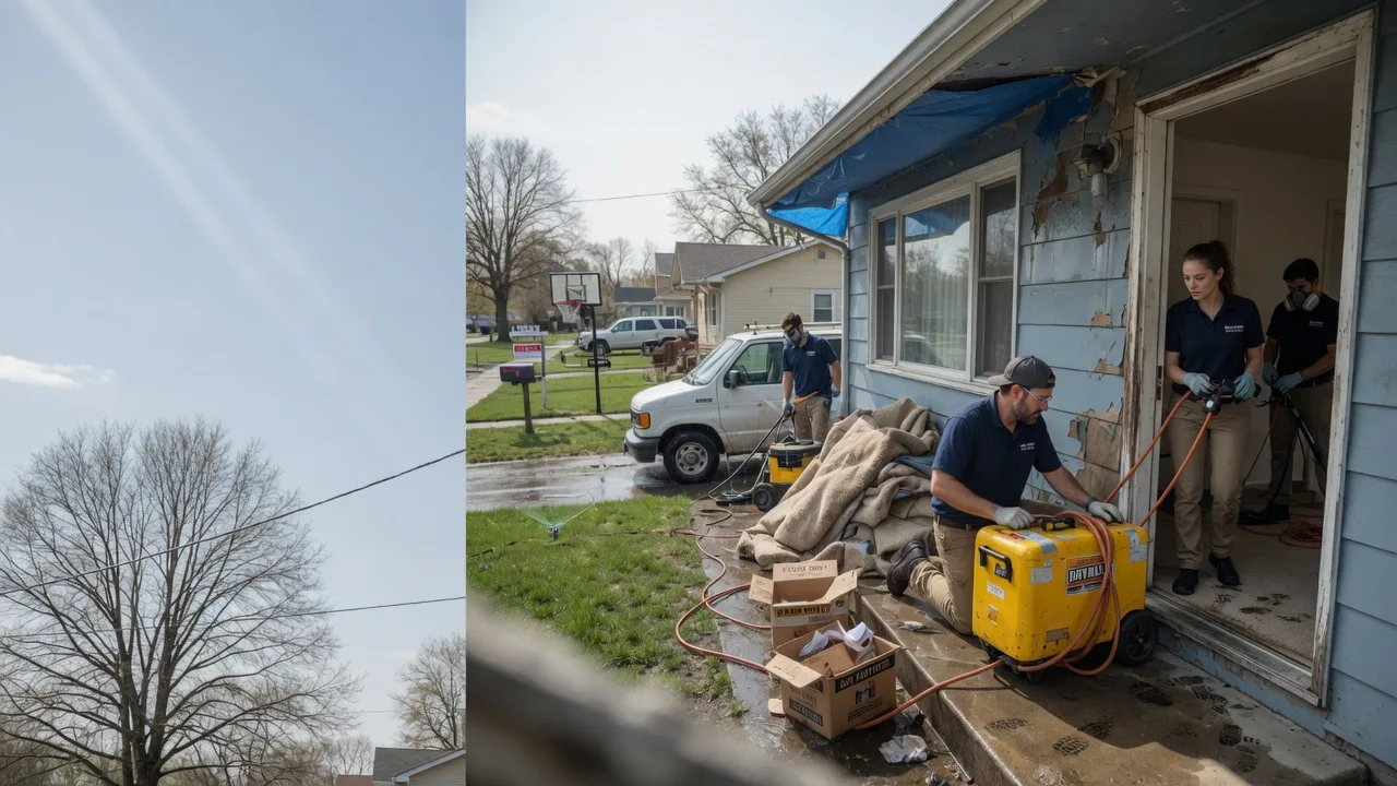 Basement Flood Cleanup in Bowers, PA near me
